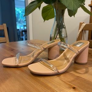 Dolce Vita Clear Strap Merrick Heel